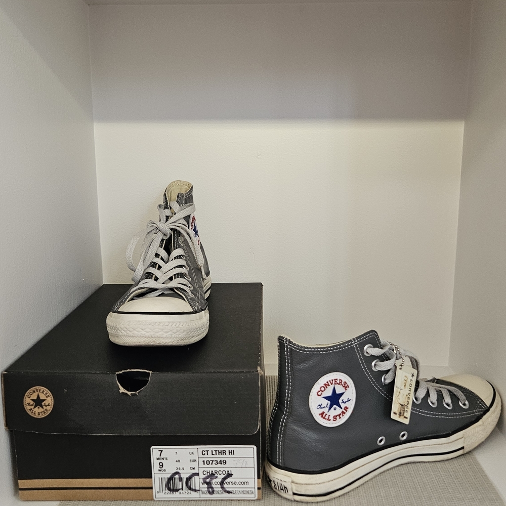 Converse High-Top Sneakers - Gray